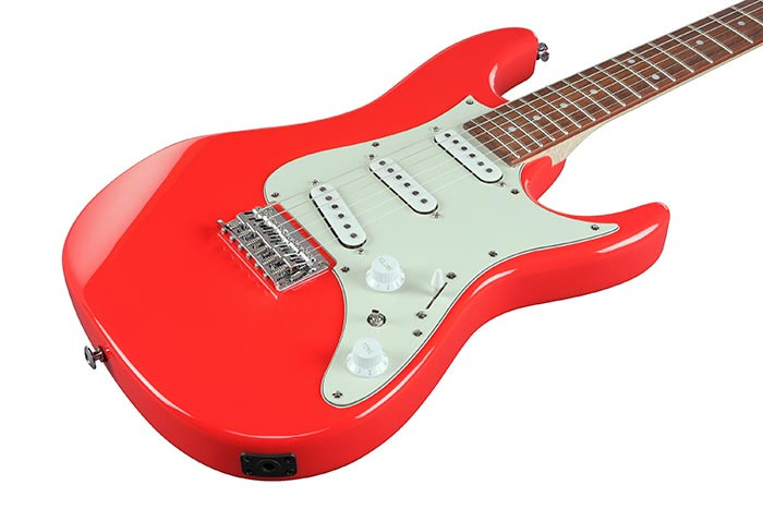 Ibanez AZ Standard 6str Electric Guitar - Vermilion - Bill's Music