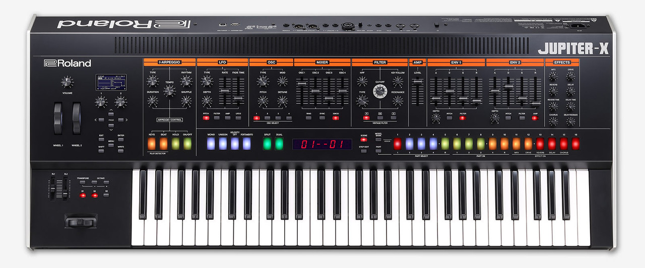 Roland Jupiter-X 61-key Synthesizer - Bill's Music