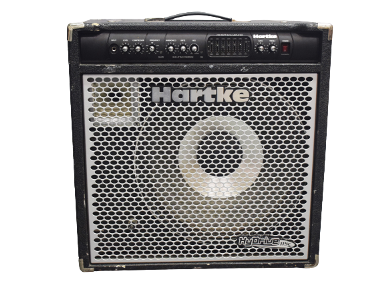 定番人気限定SALEハートキー Hartke HyDrive 115C 最高級 ベースアンプ 極上美品! フラッグシップ 250W 軽量 ハイブリッドコーン 超良音! キックバック AMP コンボアンプ