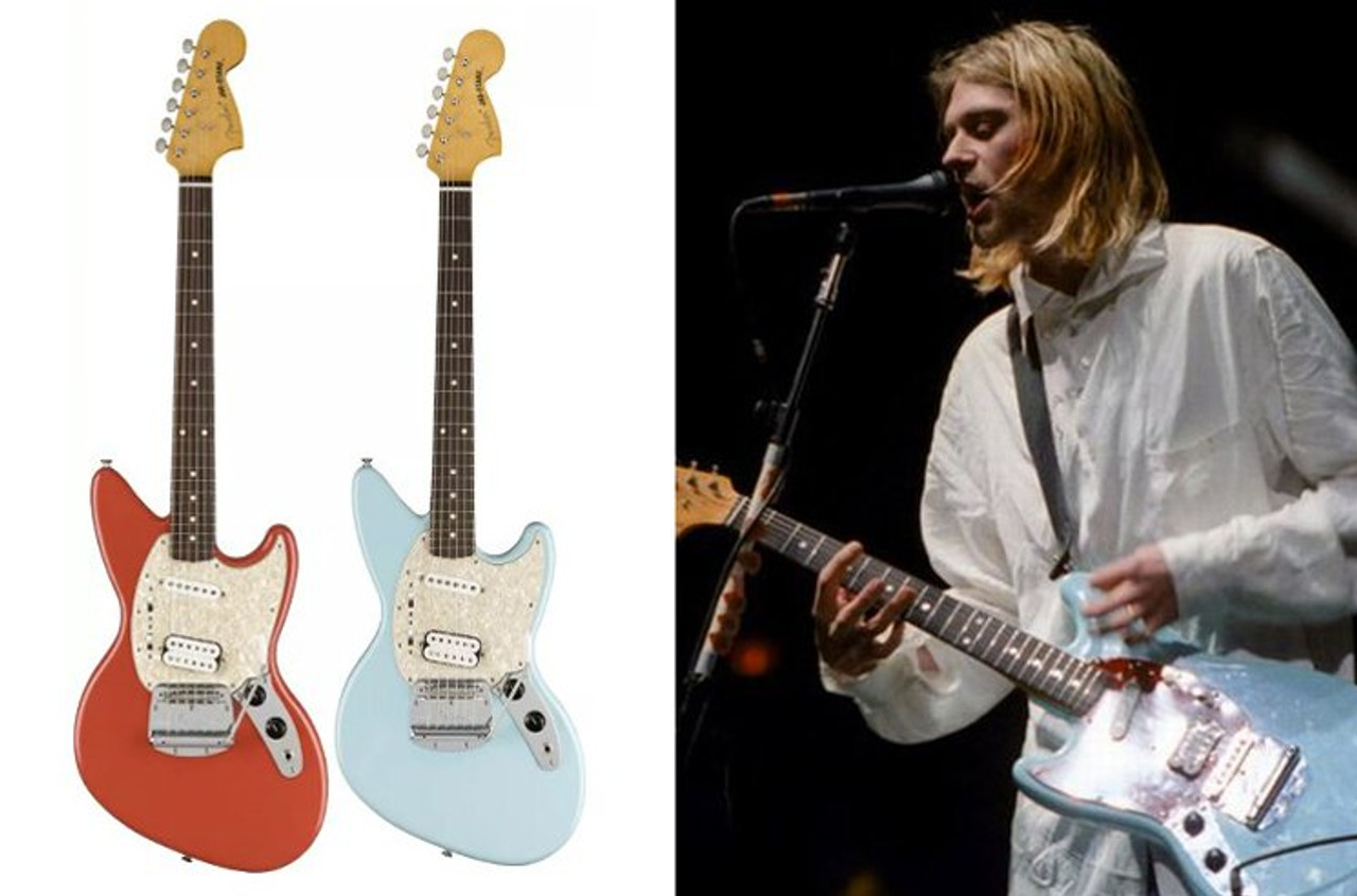 Fender Kurt Cobain Jag-Stang ®, Rosewood Fingerboard, Sonic Blue w