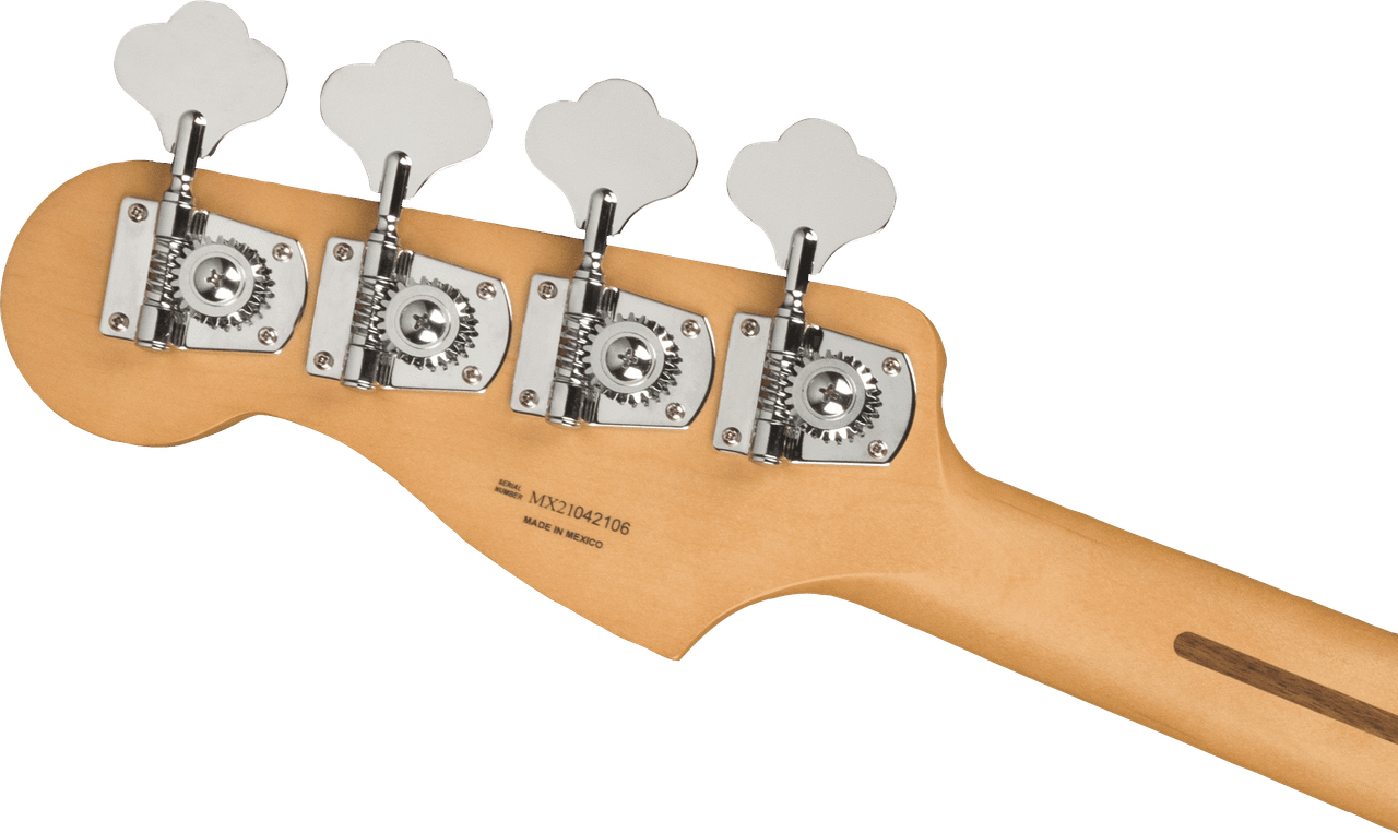 Fender Player Plus Precision Bass®, Maple Fingerboard, Silver