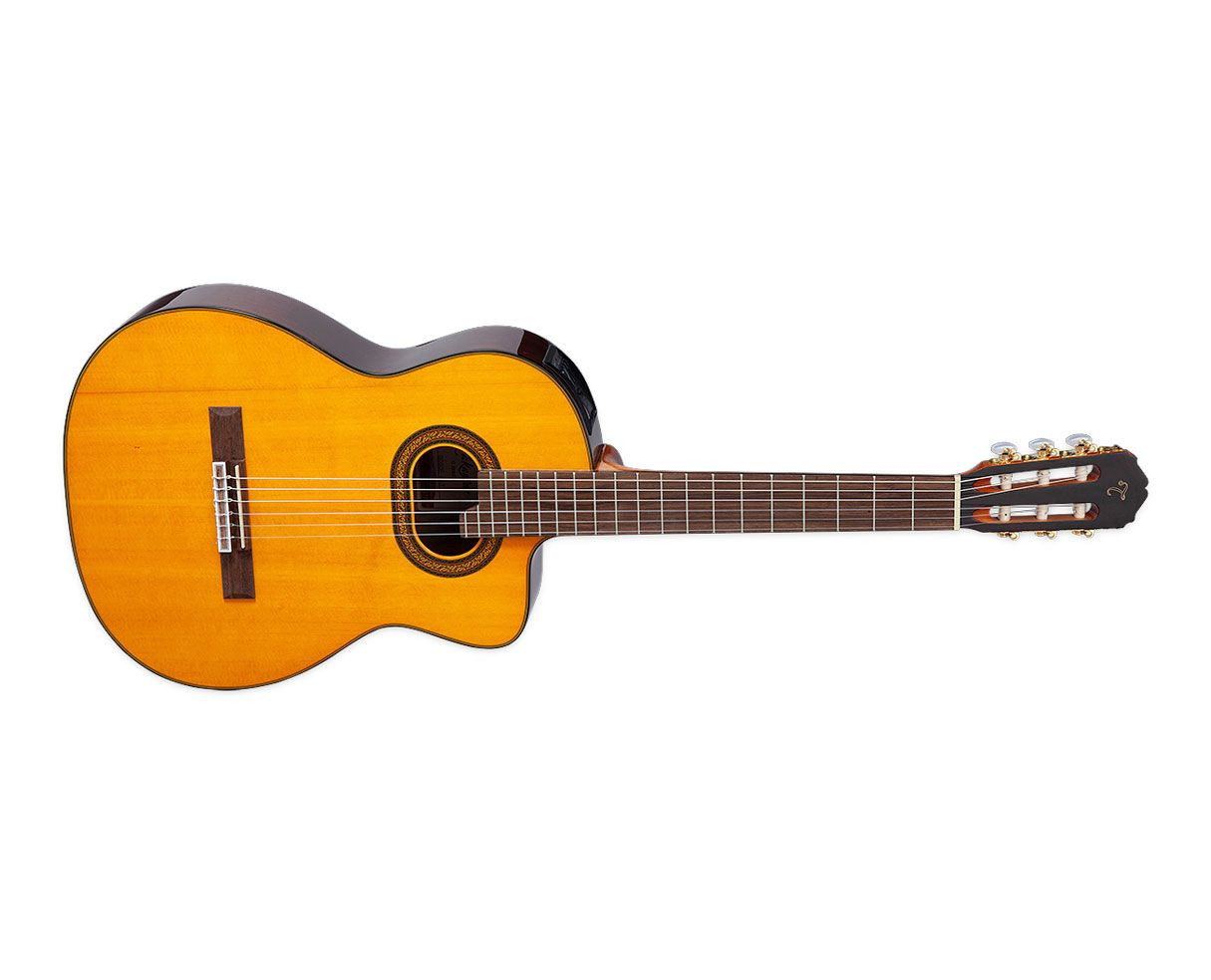 Takamine GC-6CE, Nylon String Acoustic-Electric Guitar - Natural