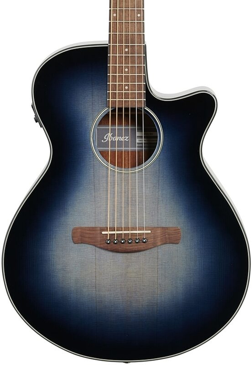 Ibanez acoustic hot sale guitar blue