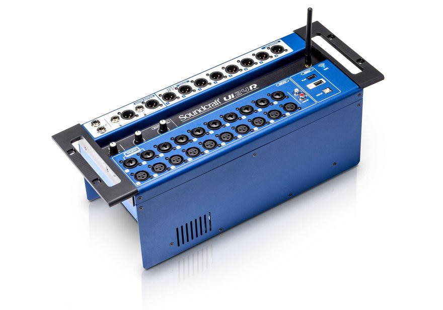 Soundcraft UI24R 24-Channel Rackmount Digital Mixer, with WiFi