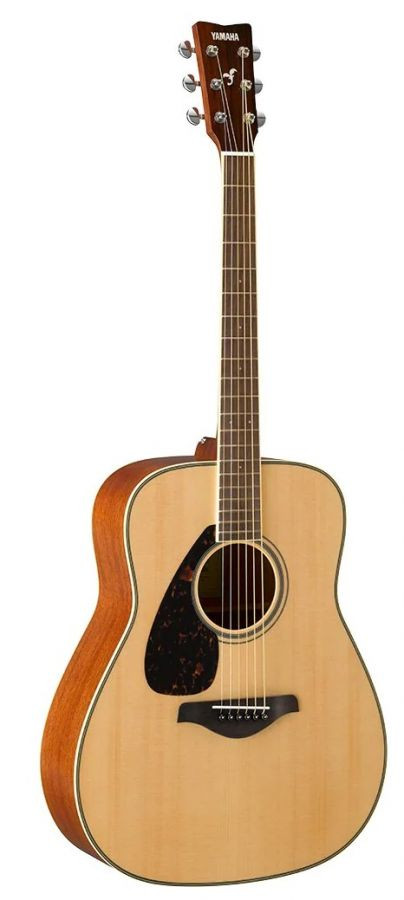 Yamaha FG820 Dreadnought Left-handed Acoustic Guitar - Natural