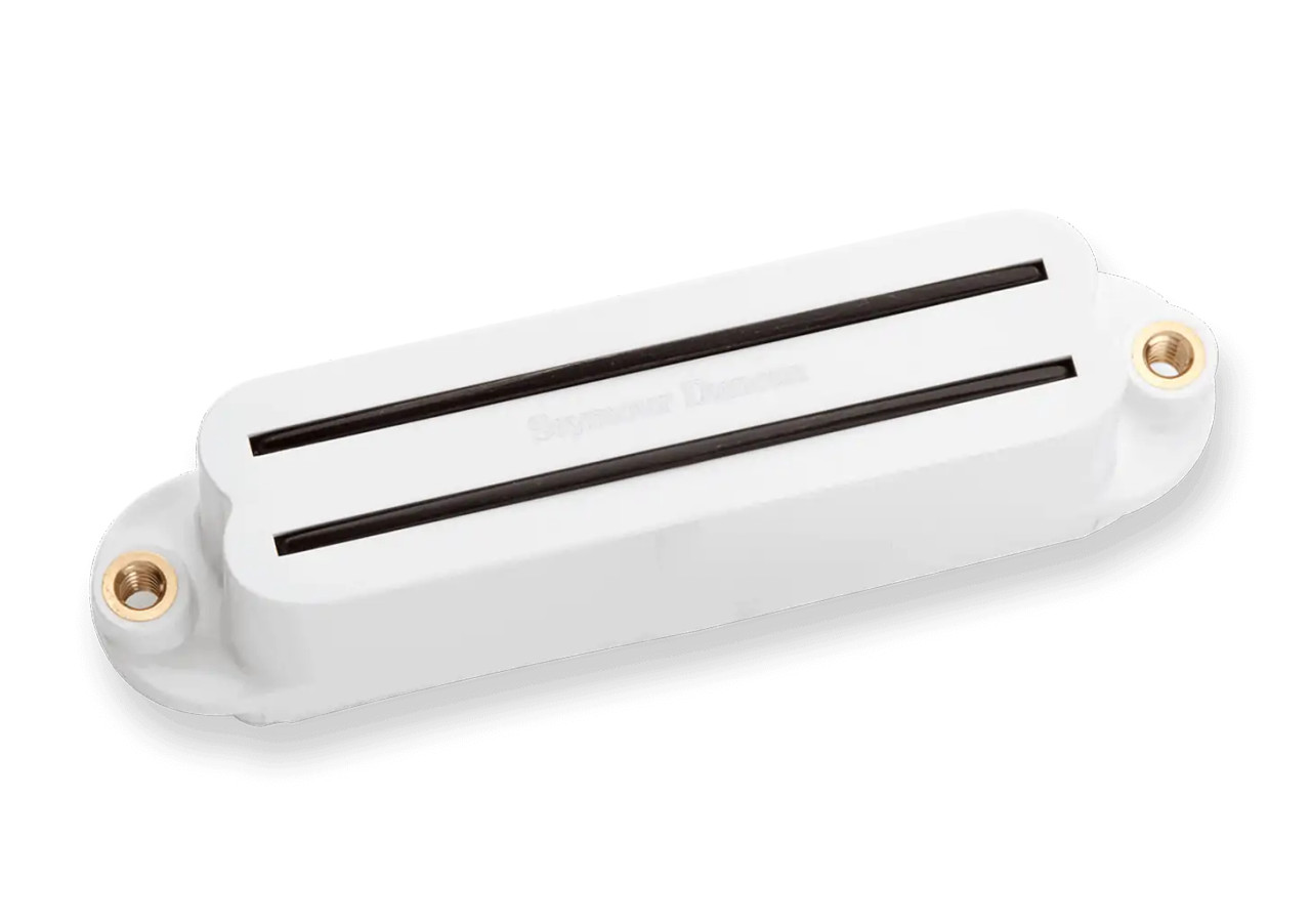 Seymour Duncan SHR-1n Hot Rails for Strat White Cover, Neck - HIGH ...