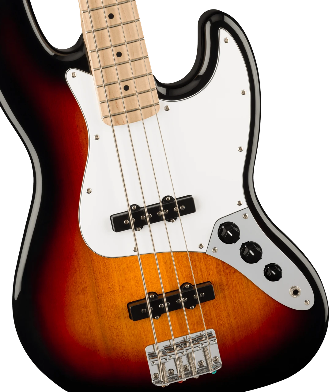 Fender Squier Affinity Series Jazz Bass, Maple Fingerboard, White