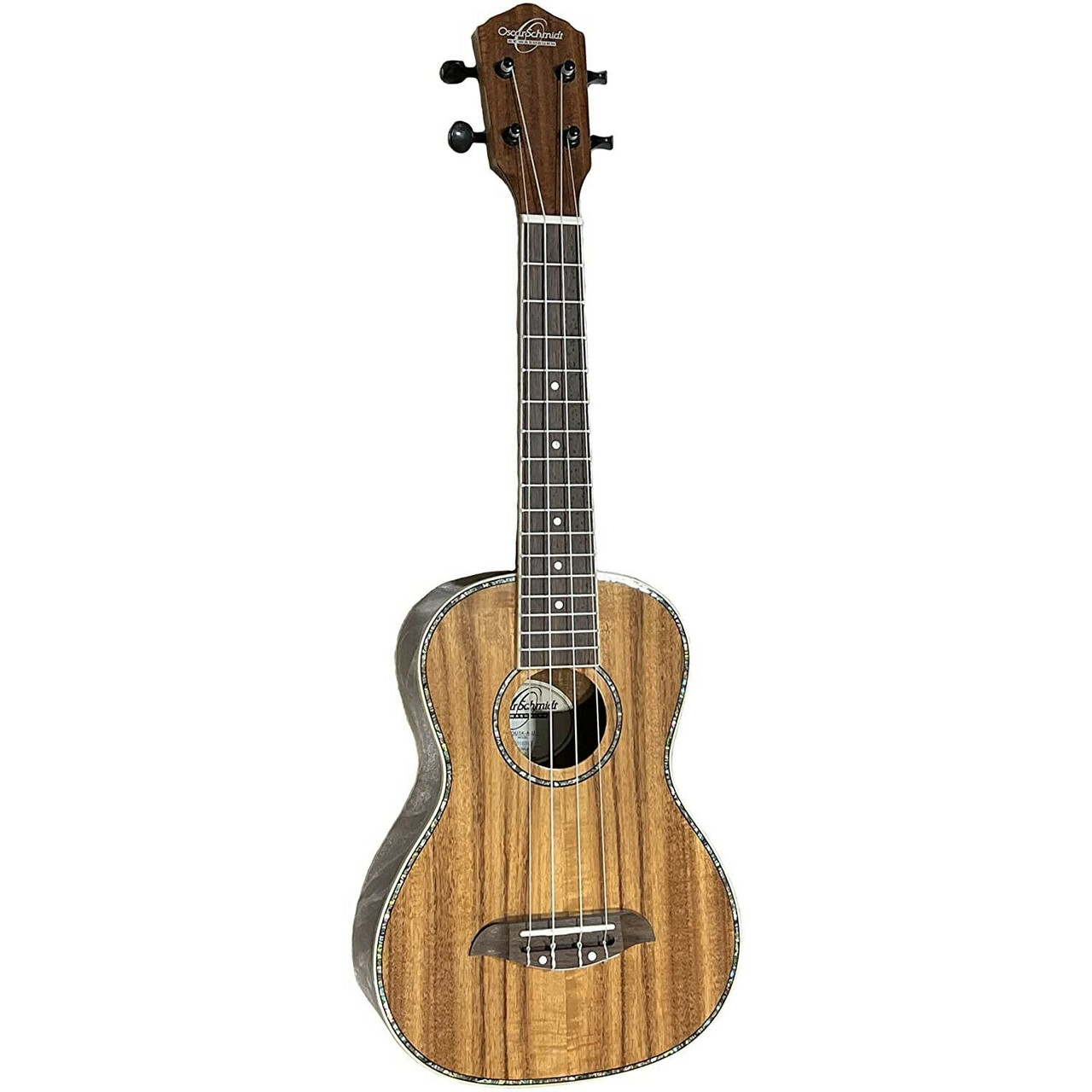 Oscar Schmidt OU5K Concert Ukulele Natural Koa - Bill's Music