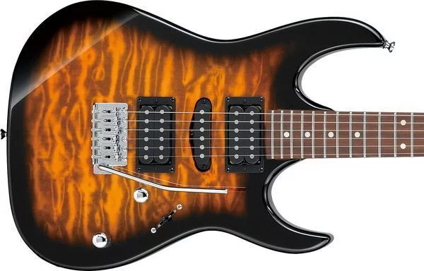 Ibanez Gio GRX70QA Electric Guitar - Sunburst - Bill's Music