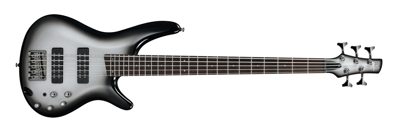 Ibanez SR 5-String Bass Metallic Silver Sunburst - Bill's Music