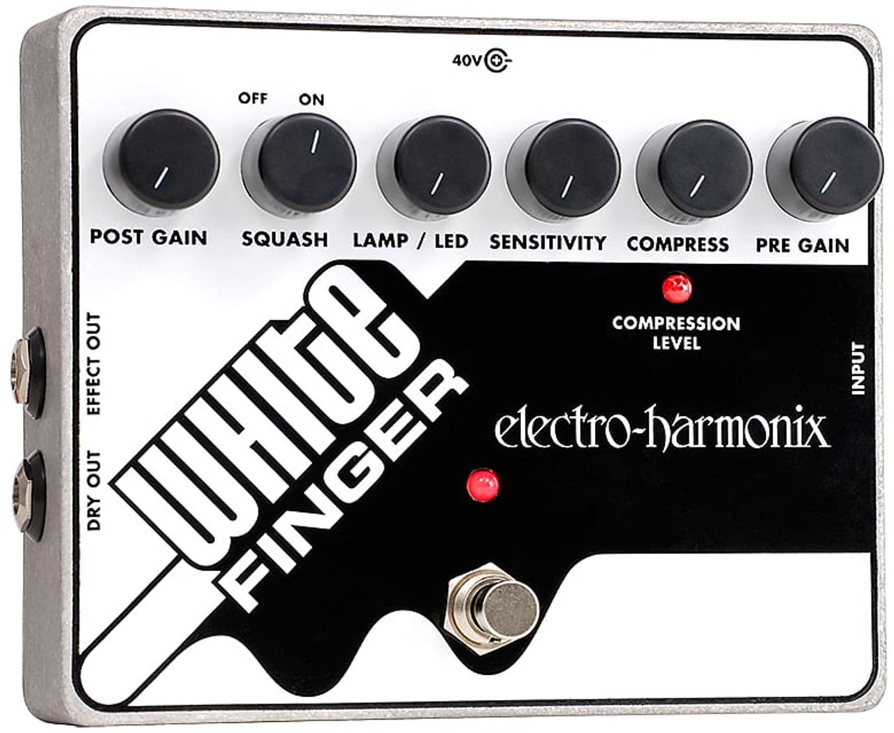 レア旧　Electro-Harmonix White Finger コンプレッサ Electro-Harmonix WHITE FINGER Analog Optical Compressor