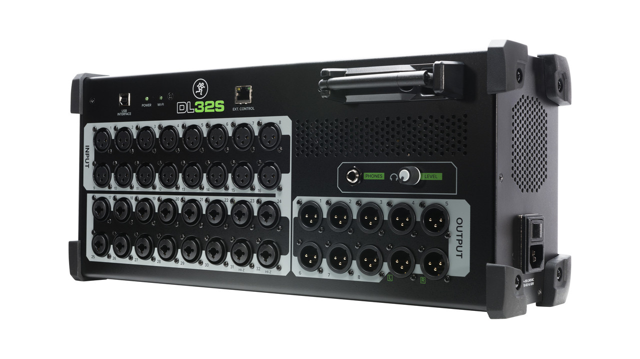 Mackie DL32S ipad デジタルミキサー Mackie DL32S 32-CHANNEL WIRELESS DIGITAL MIXER - Bill's Music