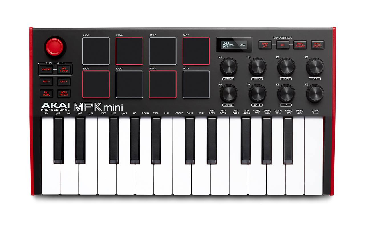 Akai MPK MINI 3 BLACK SE Portable USB Keyboard - Special Edition