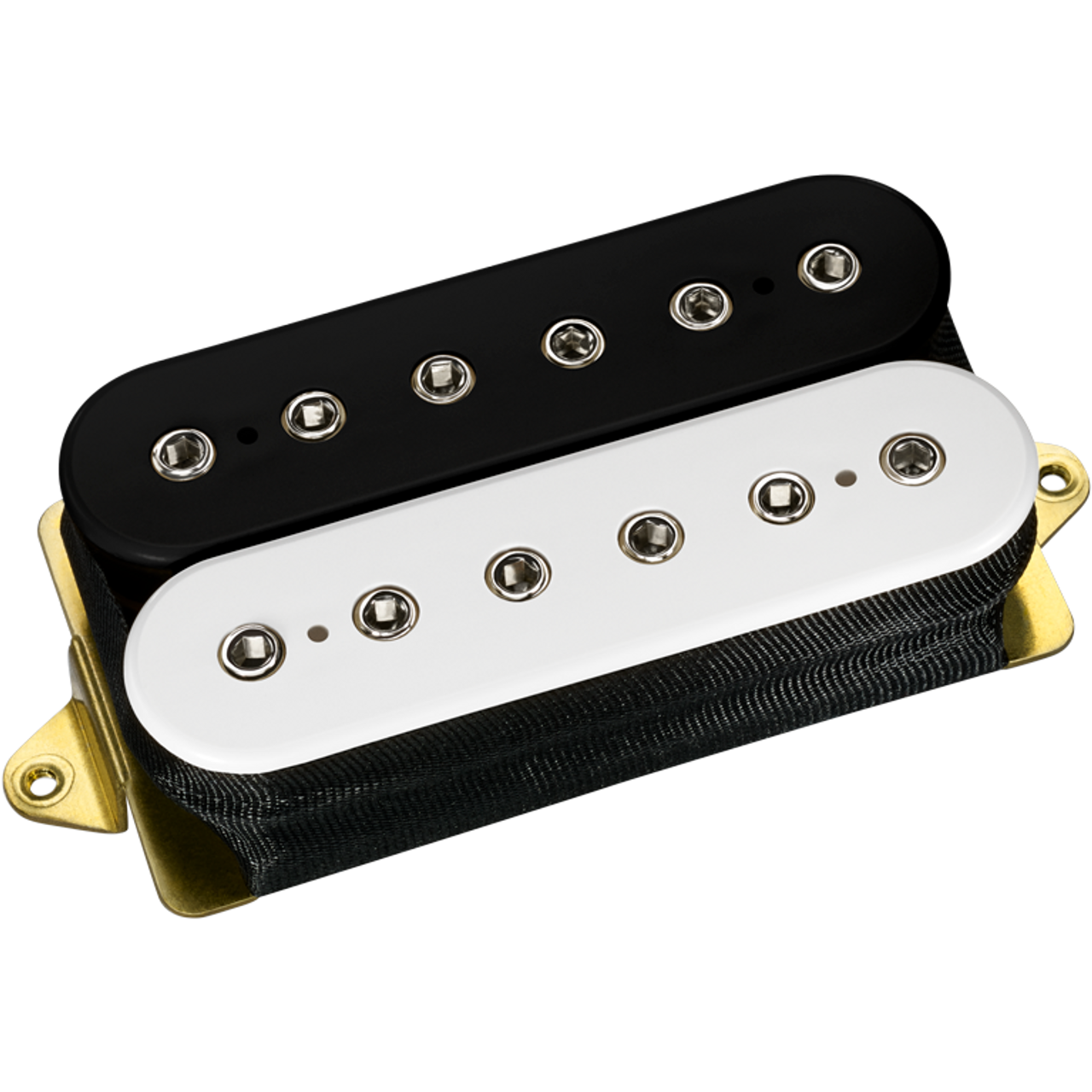 Dimarzio Super Distortion humbucker Pickup, F-spaced, black/white 