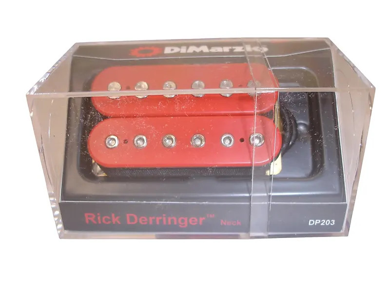 Dimarzio Rick Derringer Neck Pickup, Red - Bill's Music