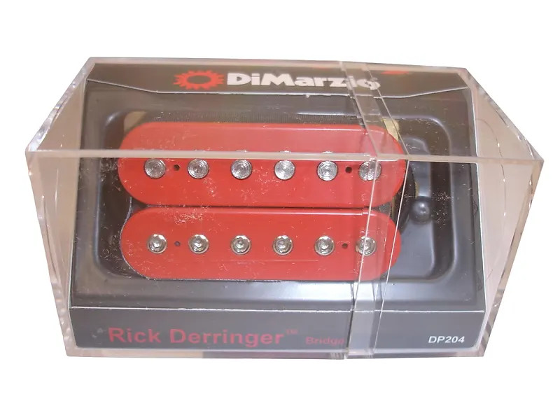 Dimarzio Rick Derringer Bridge Pickup, Red - Bill's Music