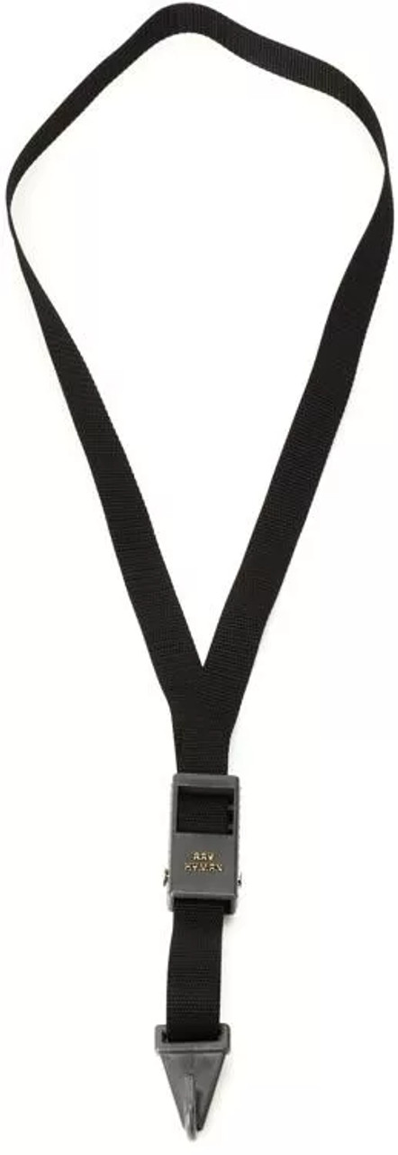 Selmer 7946B Ray Hyman Slimline Neck Strap for Alto or Tenor Saxophone -  Black