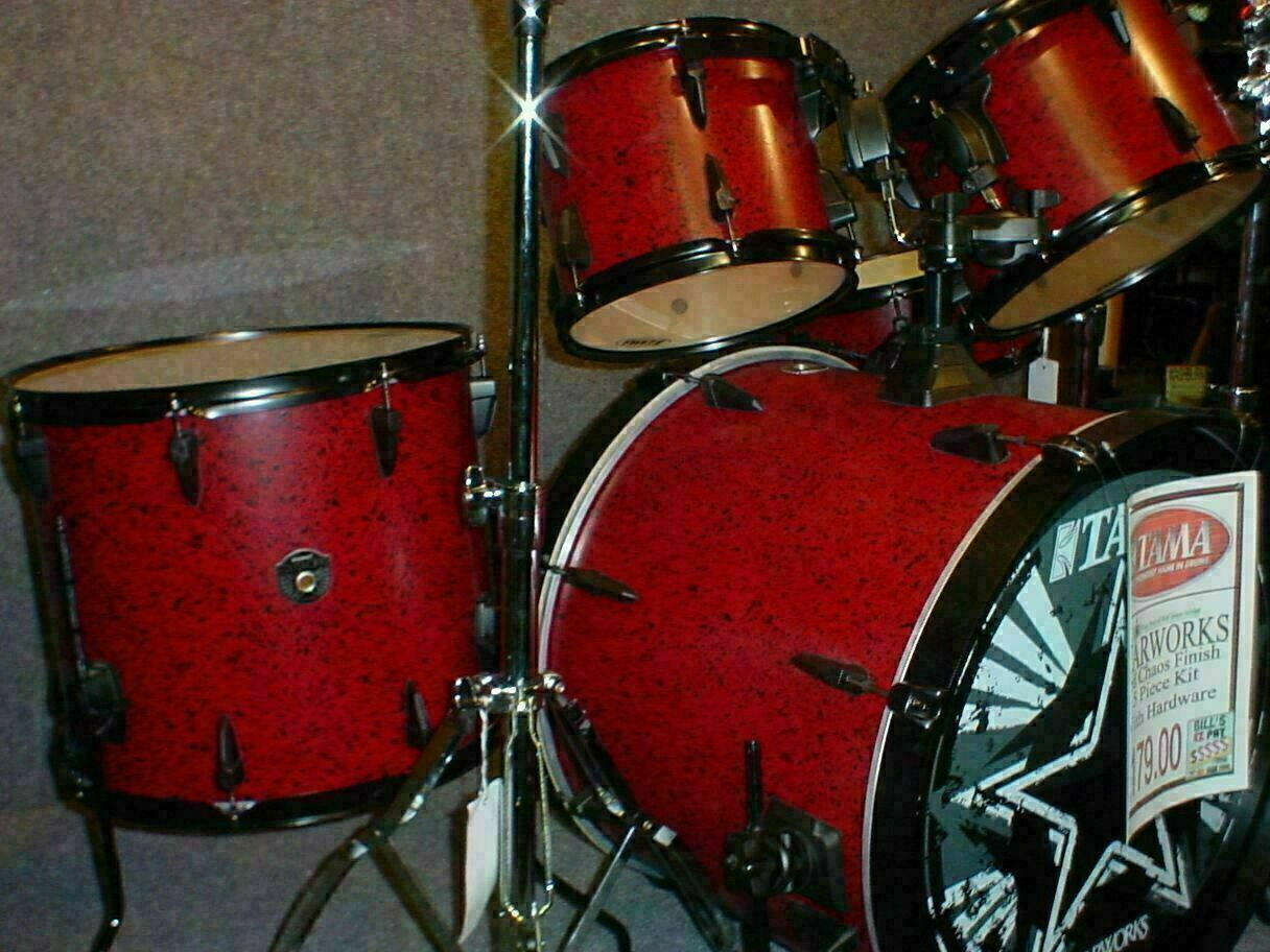 Tama WL52BK RDC Starworks 5-Piece Limited Edition Drum Set - Red