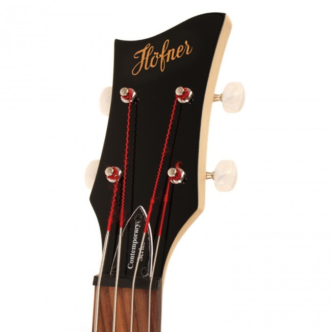 Hofner Shorty Violin Bass Guitar, Blue w/ Gigbag - Bill's Music
