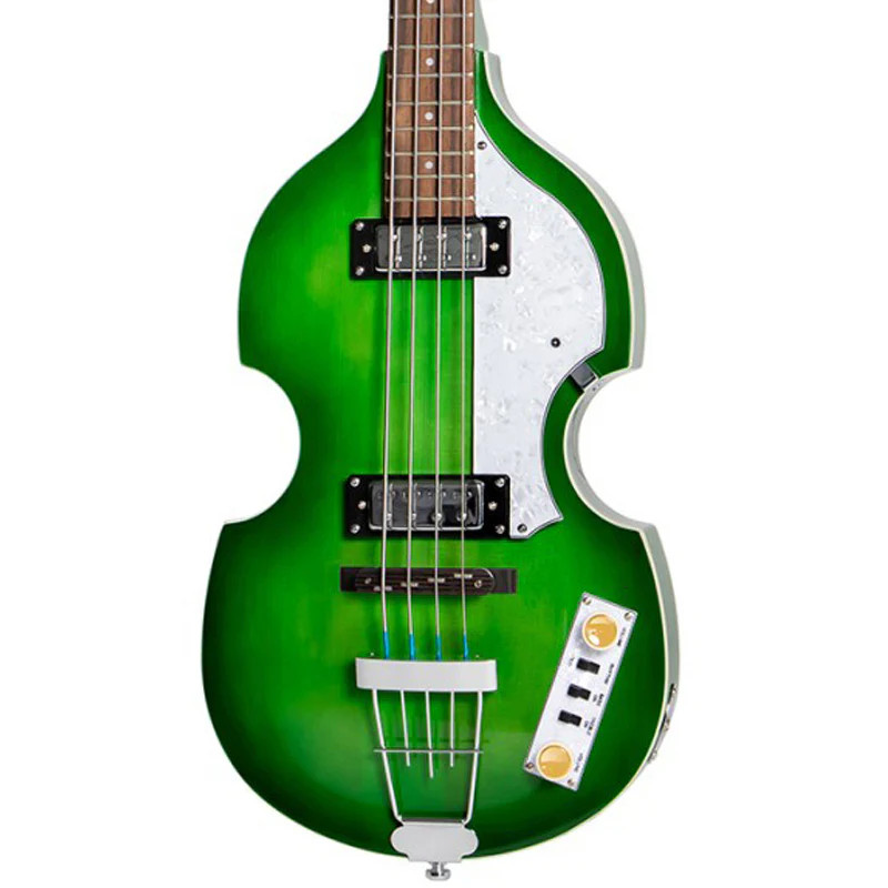 Hofner Ignition PRO Violin Bass, 70's Greenburst - Bill's Music