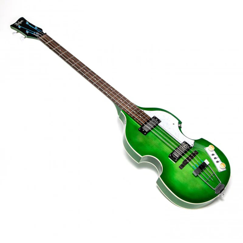 Hofner Ignition PRO Violin Bass, 70's Greenburst - Bill's Music