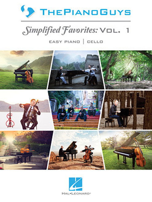 The Piano Guys - Simplified Favorites, Vol. 1 Easy Piano Arrangements with Optional Cello Parts