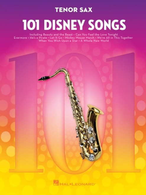 Hal Leonard 101 Disney Songs tenor sax