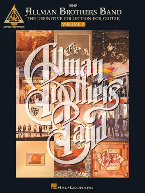 The Allman Brothers Band - The Definitive Collection for Guitar - Volume 3 TAB