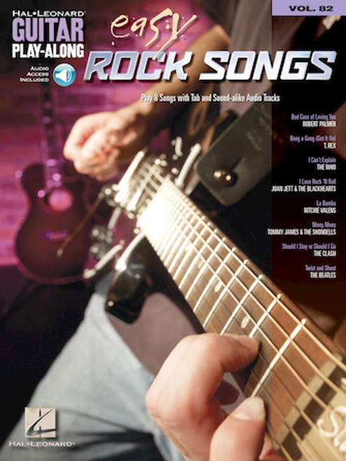 Easy Rock Songs Guitar Play-Along