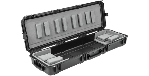 SKB ATA 76-Note Keyboard Case w/wheels TSA Locking trigger latch