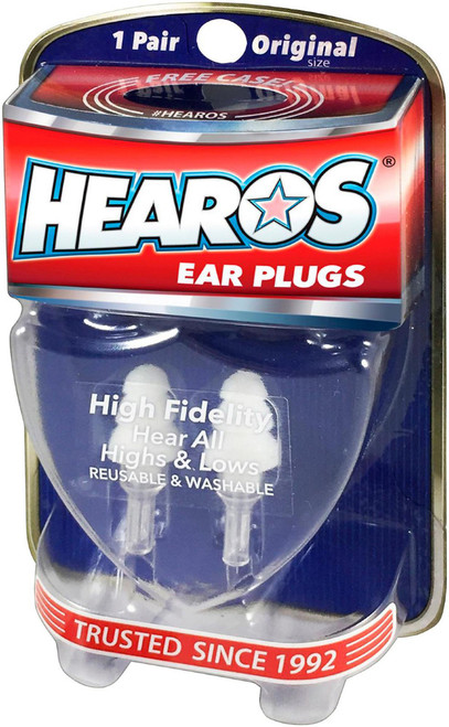 Hearos High Fidelity Ear Plugs w/ Case