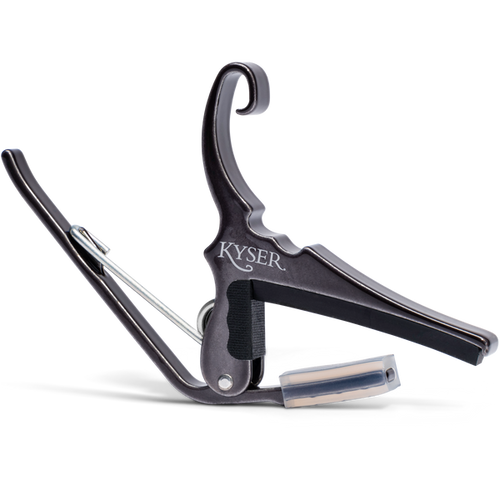Kyser Quick-Change Acoustic Guitar Capo Black Chrome
