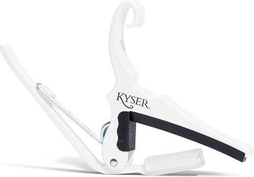 Kyser Quick-Change Acoustic Guitar Capo White