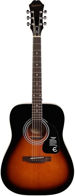 Epiphone Songmaker DR-100 - Square Shoulder, Vintage Sunburst