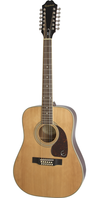 Epiphone Songmaker DR-212 - Square Shoulder 12-string, Natural