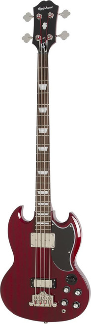 Epiphone SG Bass Guitar - EB-3 2-Pickup, Cherry - Bill's Music