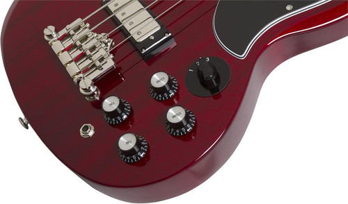Epiphone SG Bass Guitar - EB-3 2-Pickup, Cherry