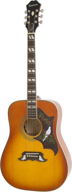 Epiphone Dove Studio Acoustic-electric Guitar - Violin Burst