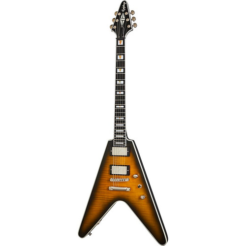 Epiphone Flying V Prophecy, Yellow Tiger Aged Gloss