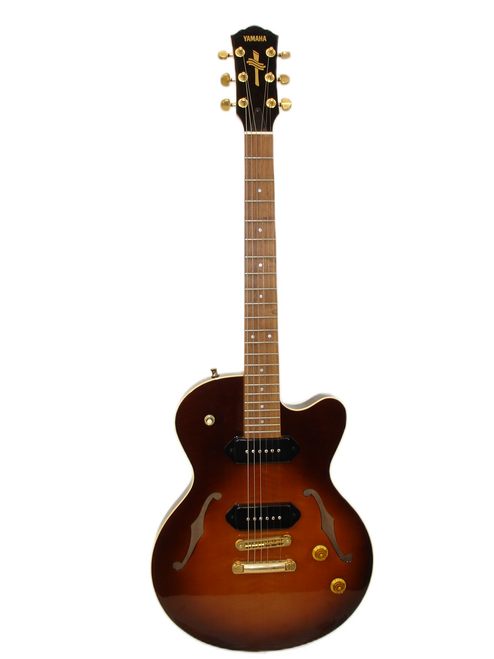 Yamaha AEX 502 Semi-Hollow Electric Guitar Dark Sunburst - Previously Owned