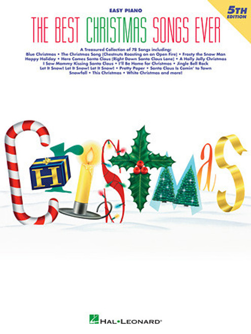 Hal Leonard The Best Christmas Songs Ever – 5th Edition