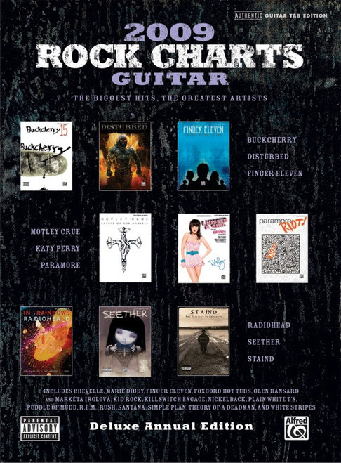 Rock Charts Guitar 2009: Deluxe Annual Edition (31997)