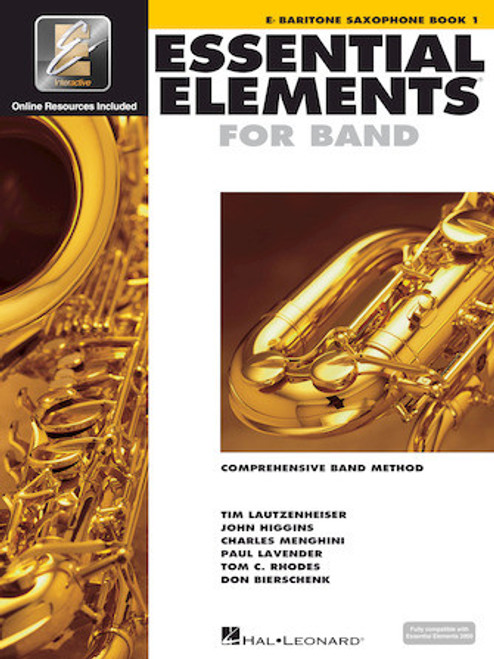 Essential Elements for Band – Eb Baritone Saxophone Book 1 with EEi