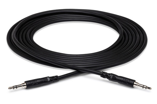 Hosa Stereo Interconnect, 3.5 mm TRS to Same, 15 ft