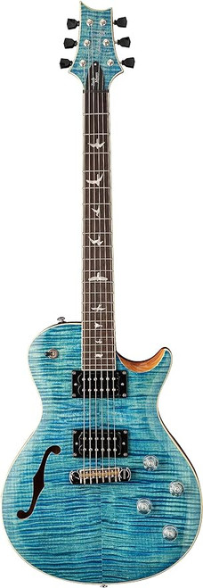 PRS SE Zach Myers 594 Semi-hollow Electric Guitar - Myers Blue