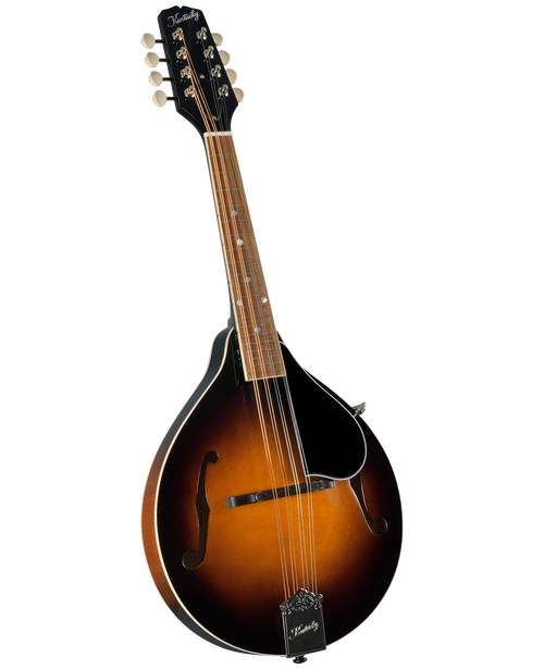 Kentucky Mandolins KM-150 Standard A-Model Mandolin – Vintage Sunburst w/ Gig Bag