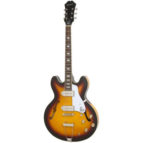 Epiphone Casino Hollowbody Left-handed Electric Guitar - Vintage Sunburst