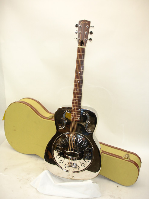 Sterling Metal Body Resonator Guitar w/ Case - Previously Owned