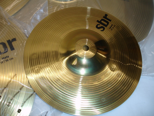 Sabian SBR Series Performance PROMO Pack Cymbal Set w/ Free 10" Splash 10/14/16/20 - Previously Owned