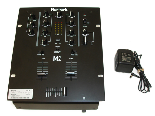 Numark M2 2-Channel Scratch DJ Mixer - Previously Owned
